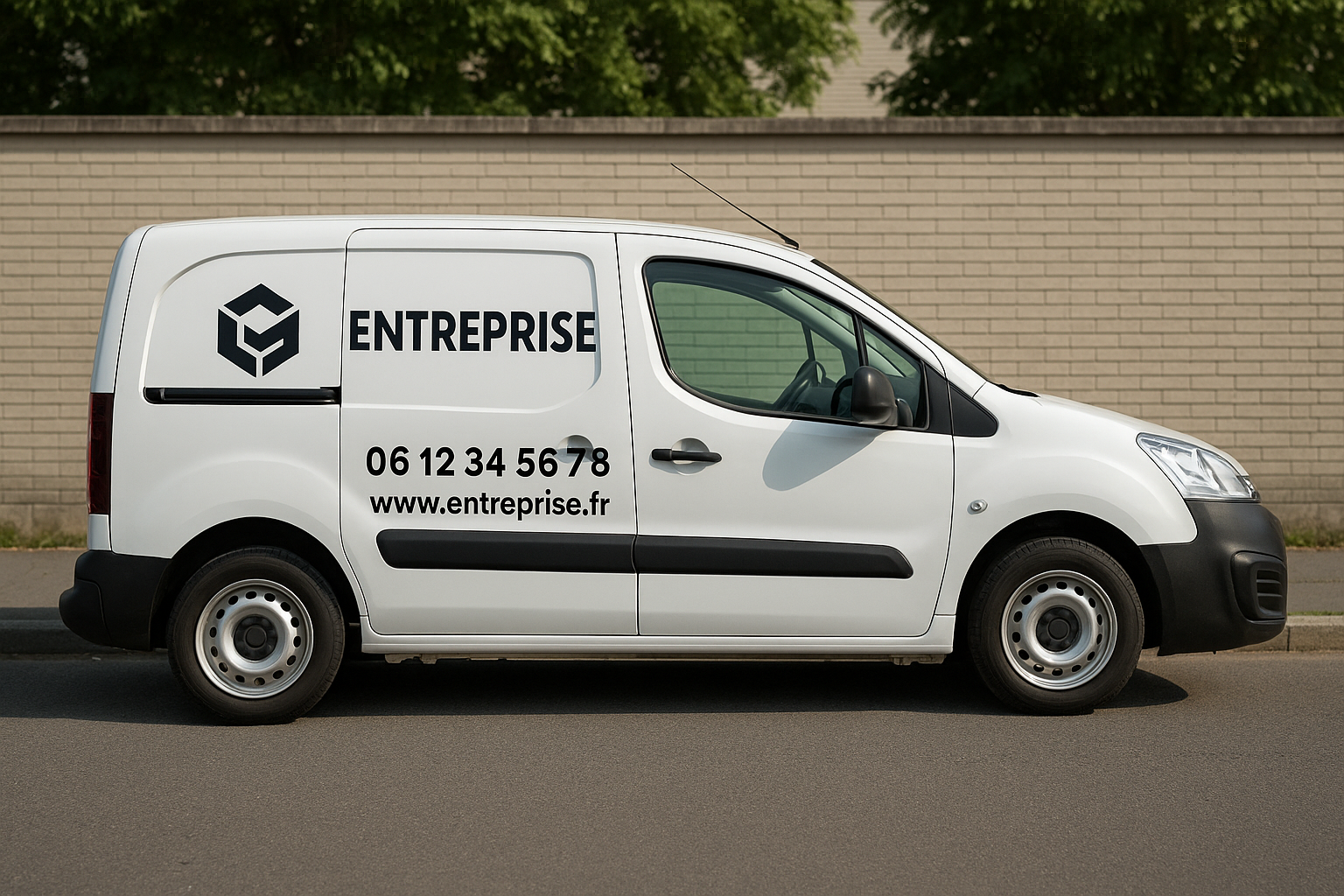 Personnaliser un véhicule d’entreprise avec des lettres autocollantes