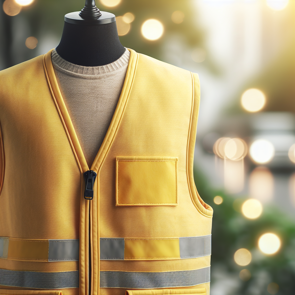 Révélez votre style avec un gilet jaune sur mesure et personnalisé